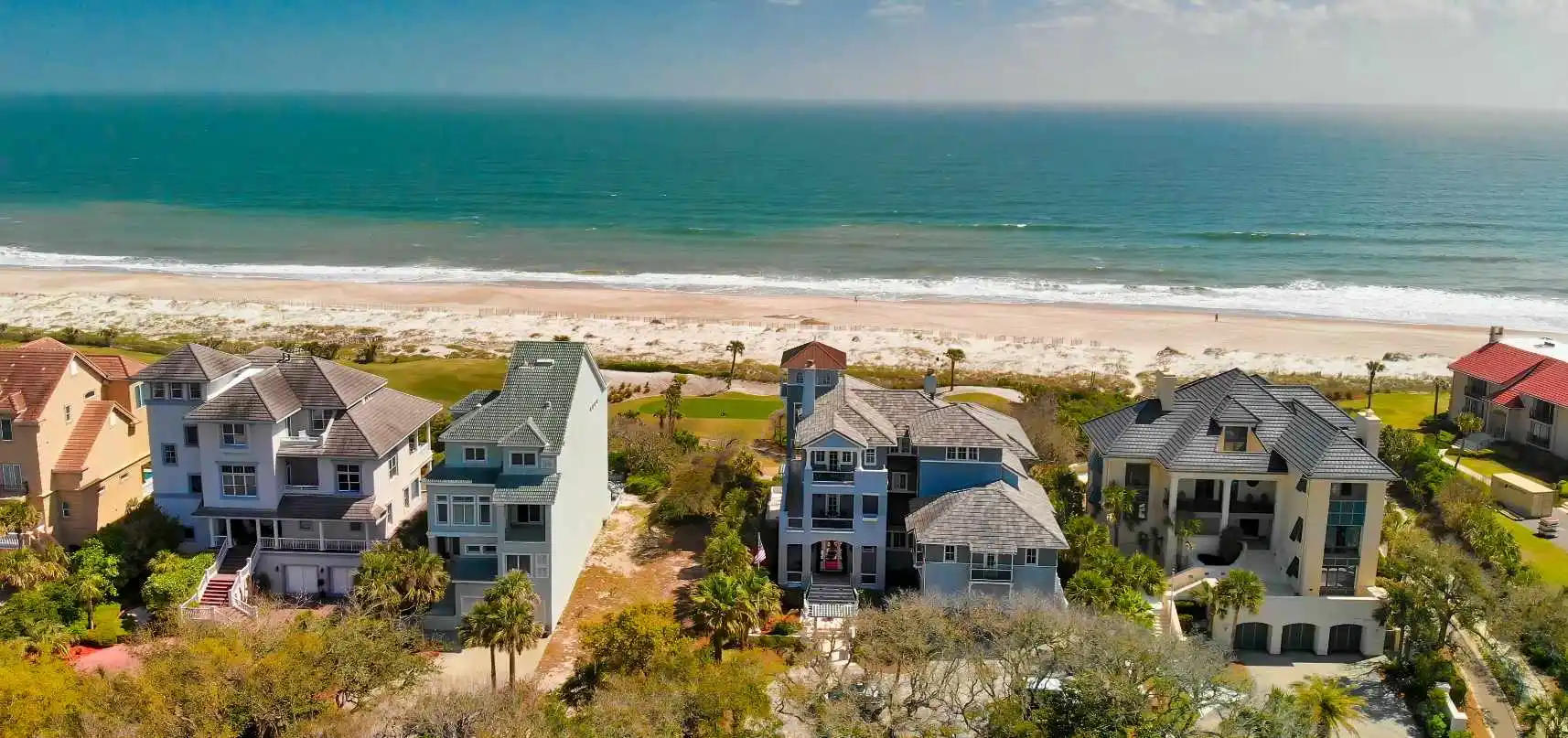 Amelia Island Aerial View Florida