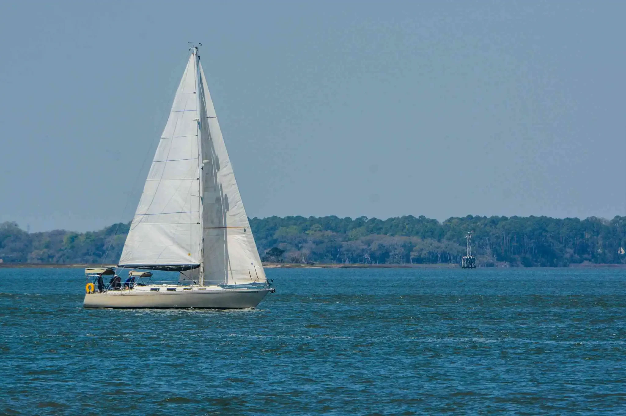 Callahan FL Nearby Coastal Sailboat